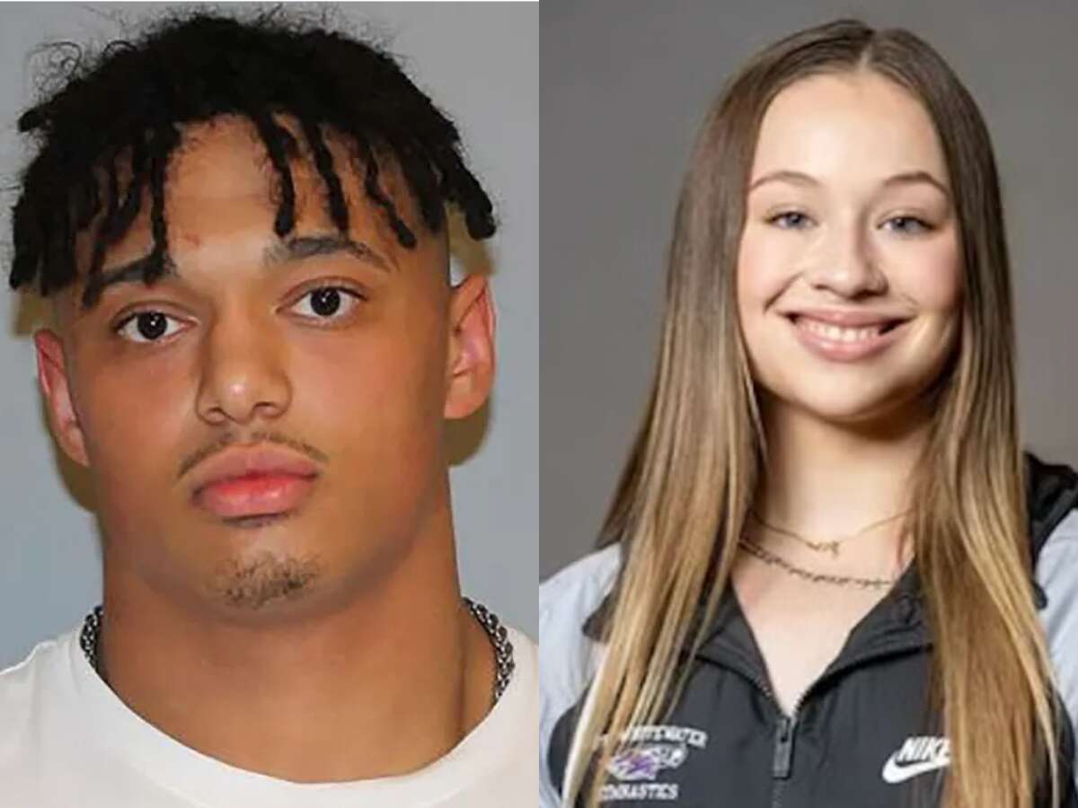 Ex-wrestler named as suspect in murder of college gymnast