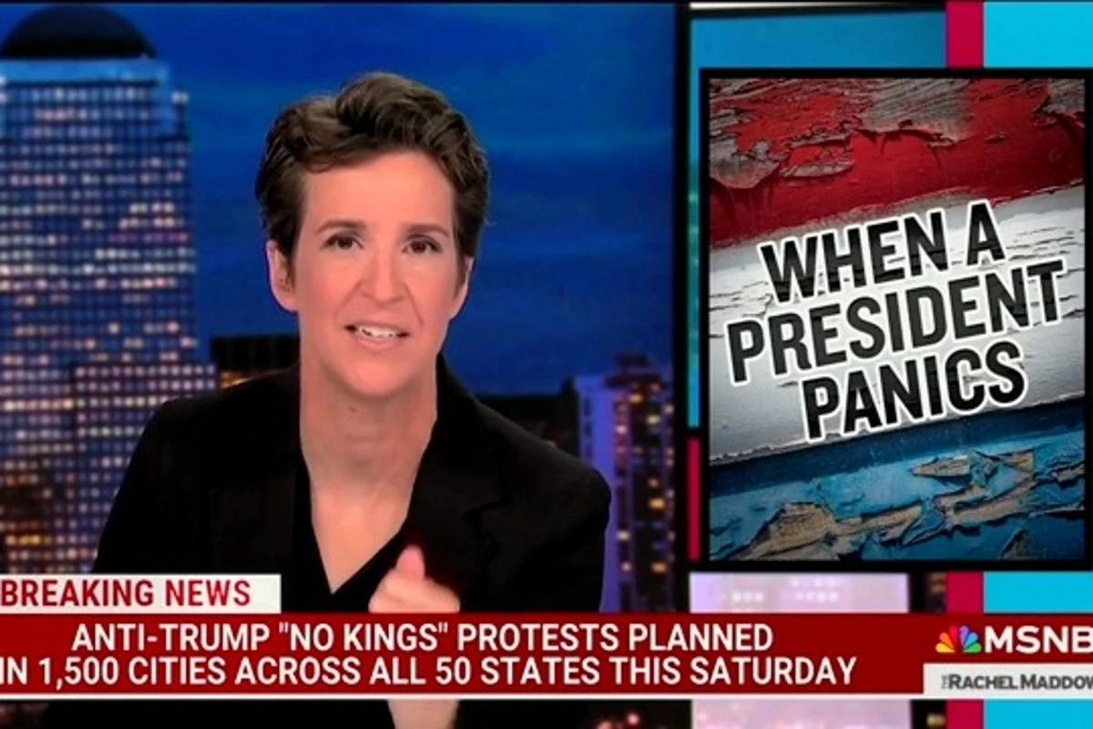 Maddow: Trump has ‘no freaking idea’ how to respond to LA protests