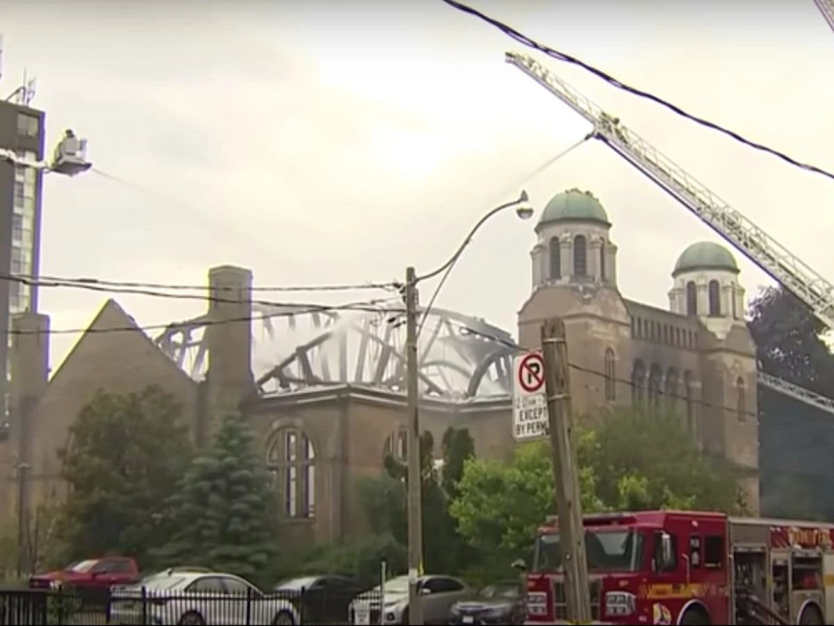 ‘Heartbreaking’ loss for Toronto as fire destroys church and artefacts