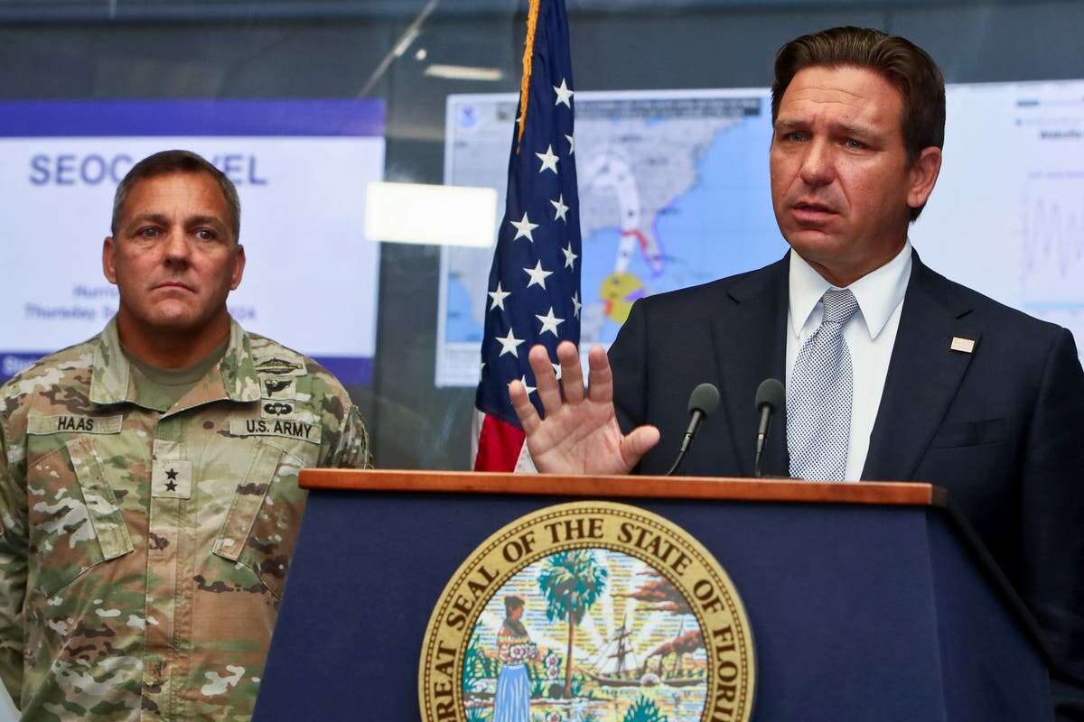 ‘It’s not about you’: DeSantis lashes out at Harris over hurricane aid