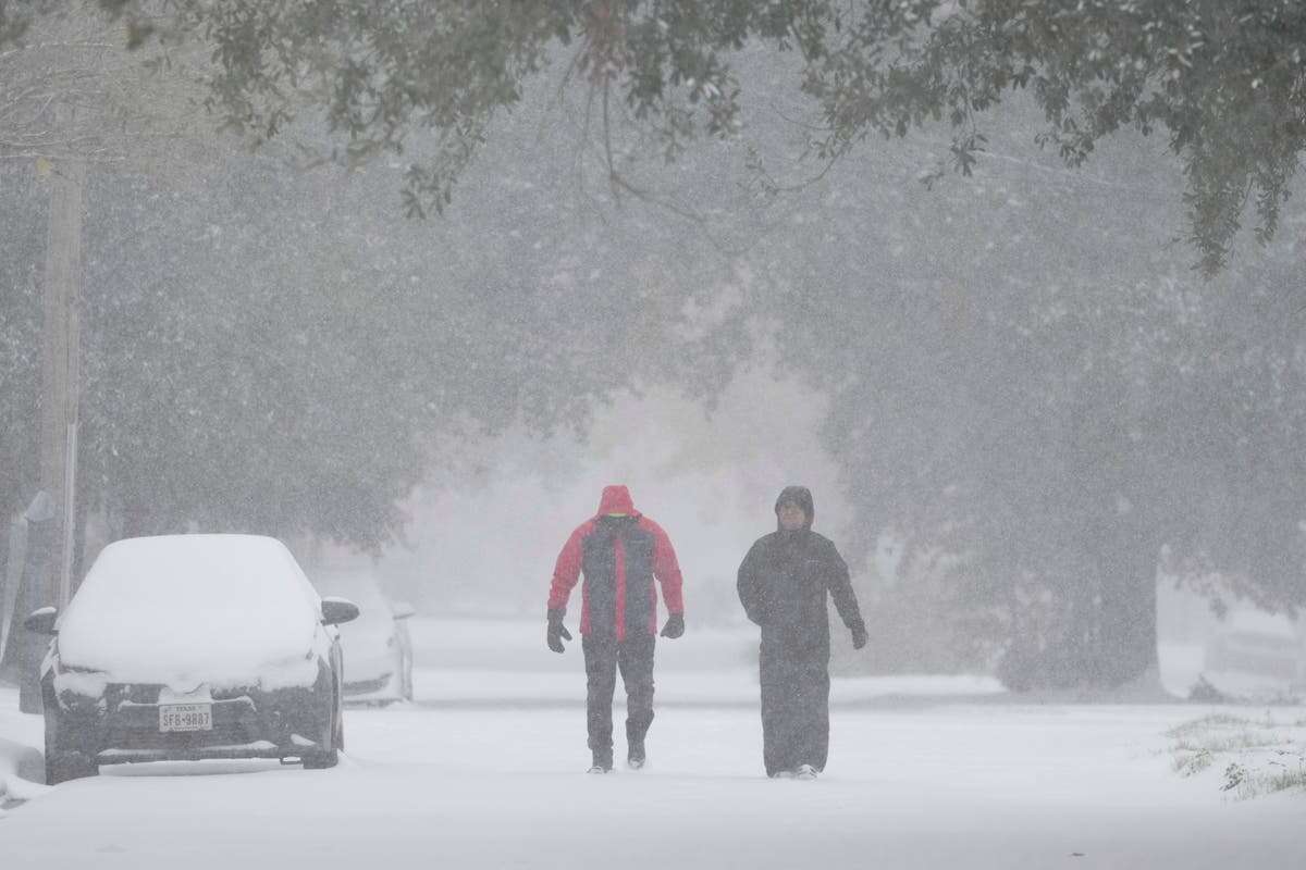 Winter storm live: Warnings issued across Gulf Coast