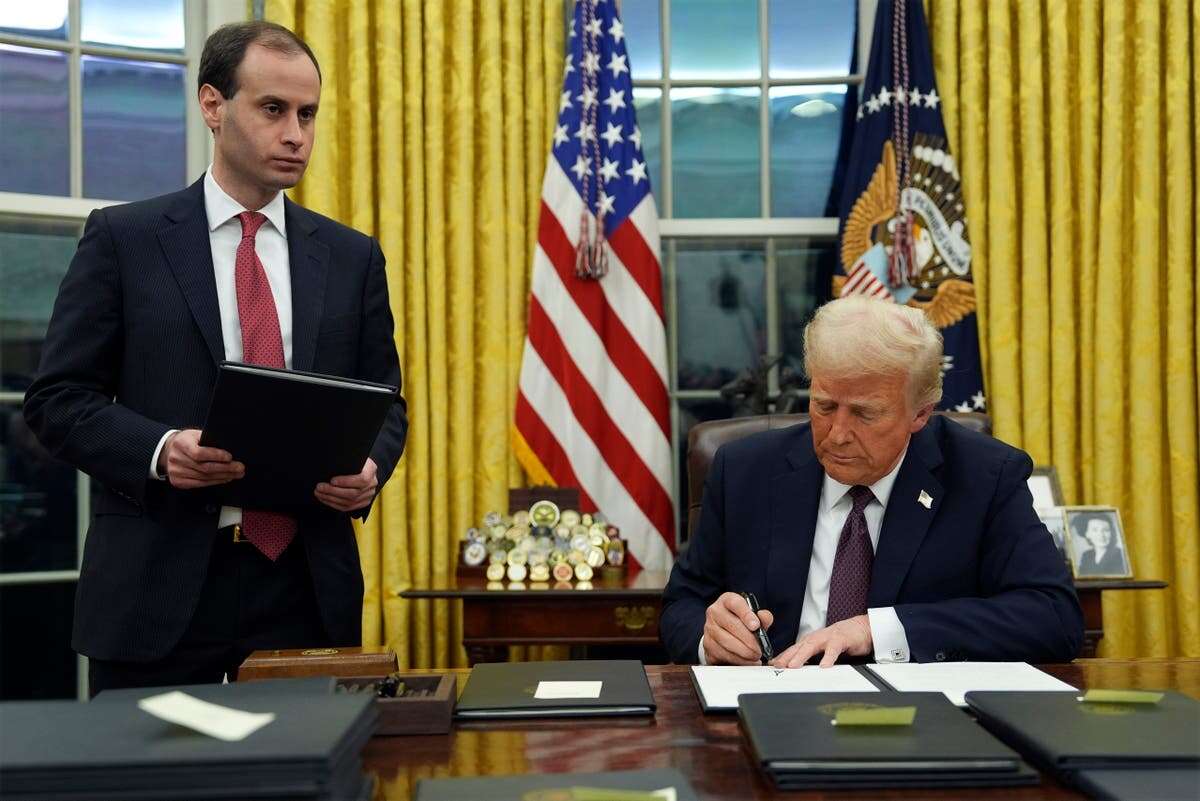 Will Scharf, Trump’s staff secretary, is behind executive orders