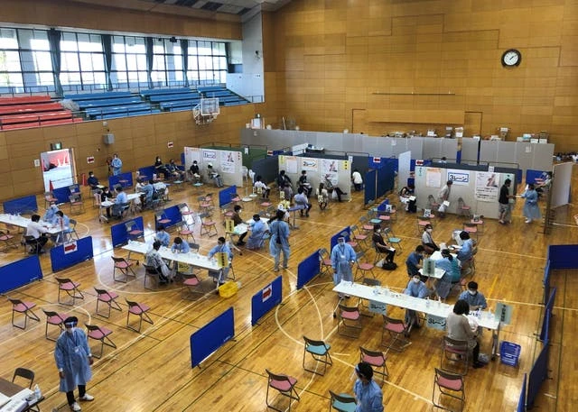 Japan city uses tsunami lessons Covid vaccinations