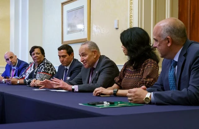 Senate Democrats press ahead on voting bill despite dim odds