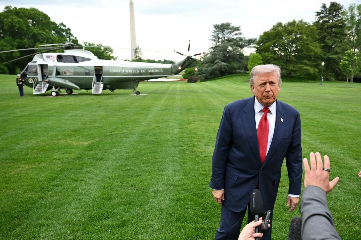 Trump’s White House construction projects just got longer: A helipad