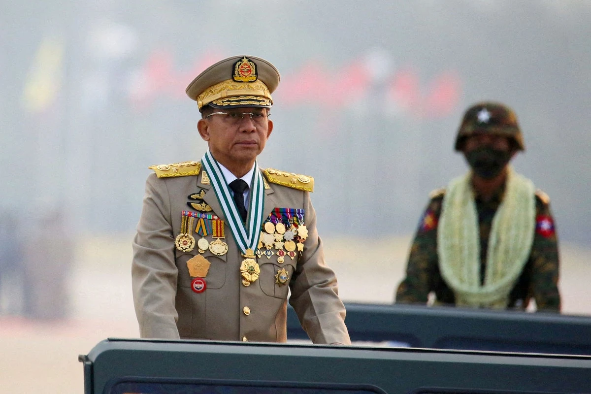 Myanmar junta arrests 6-year-old girl over top general’s assassination
