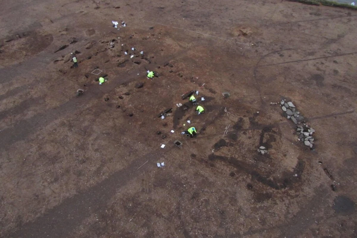 Neolithic halls older than Stonehenge discovered beneath school