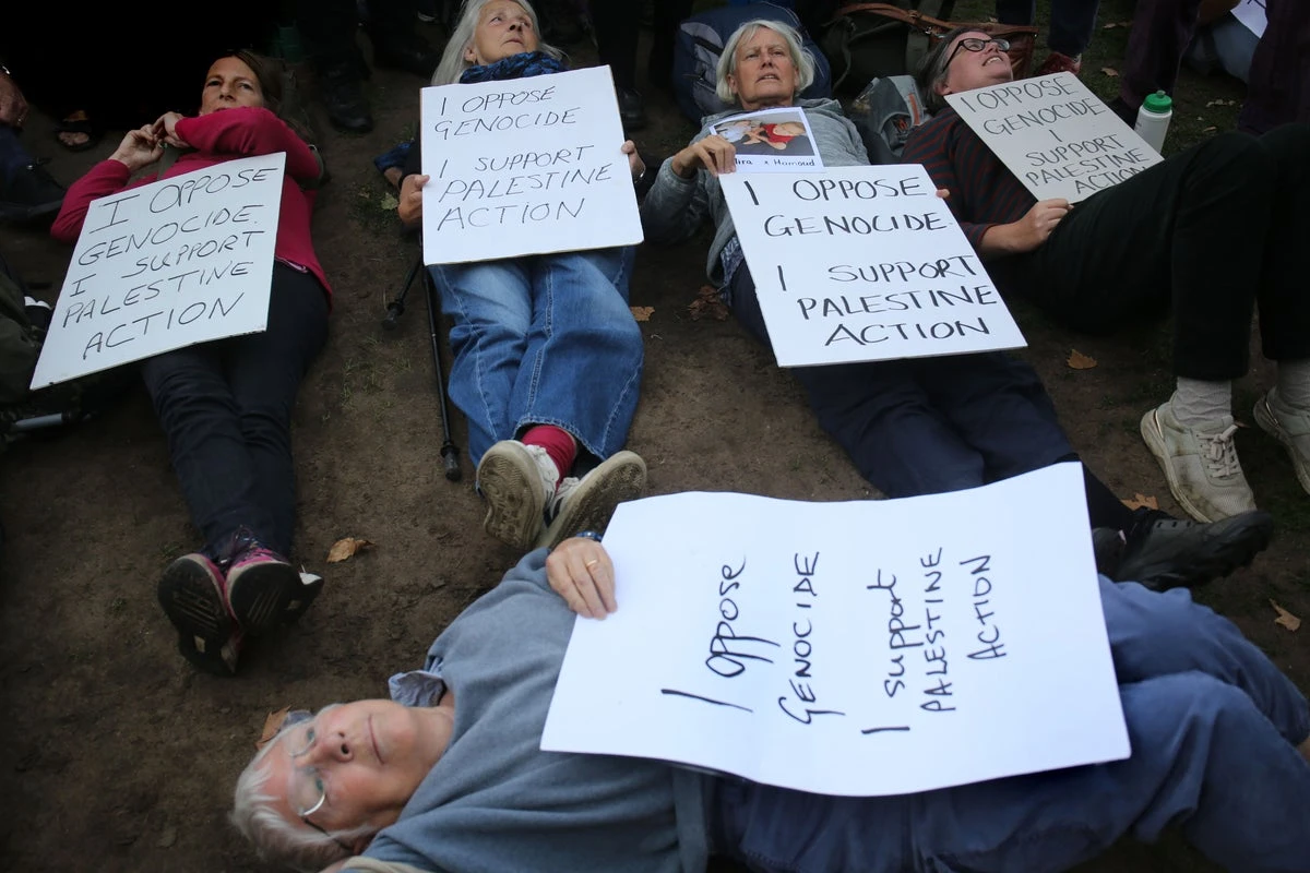 ‘Unprecedented’ terror charges since Labour’s Palestine Action ban