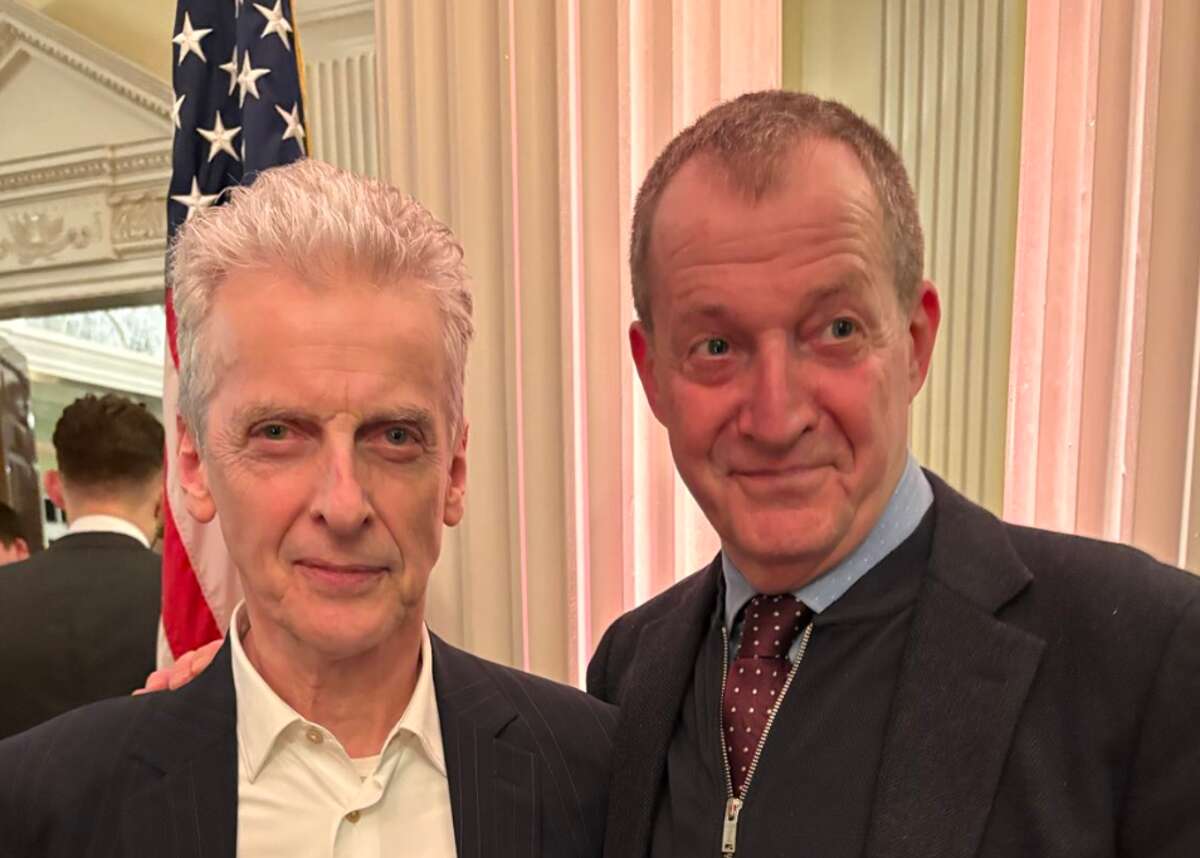 Alastair Campbell posts hilarious photo with Peter Capaldi