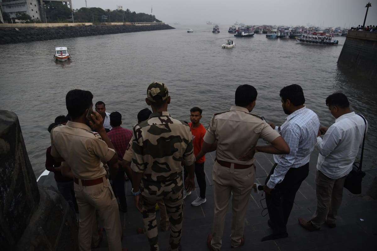 Thirteen dead after navy vessel hits boat off Indian tourist spot