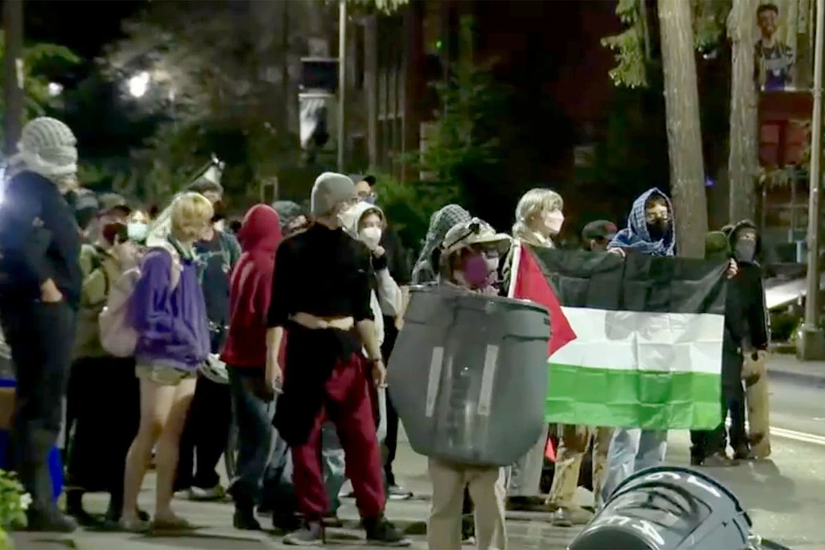 Pro-Palestinian protesters arrested at University of Washington