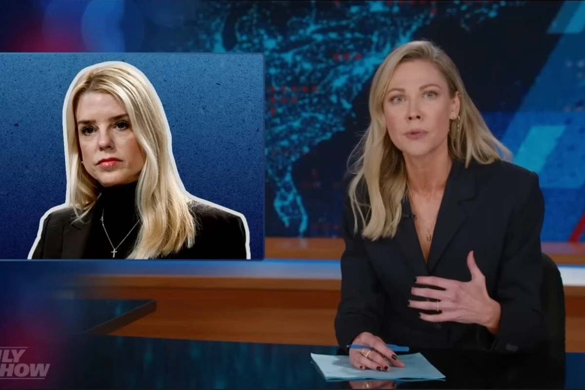 The Daily Show schools Bondi as the White House targets ‘hate speech’