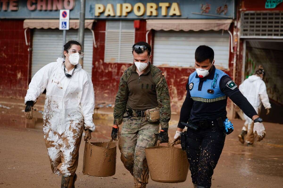 Thousands in Spain yet to return home as rain brings fresh flood risk