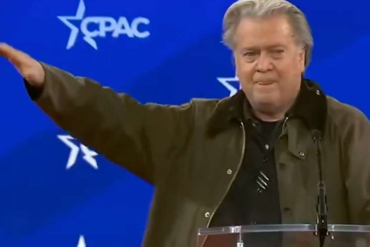 Even neo-Nazis say it’s a ‘little excessive’ following Bannon’s salute