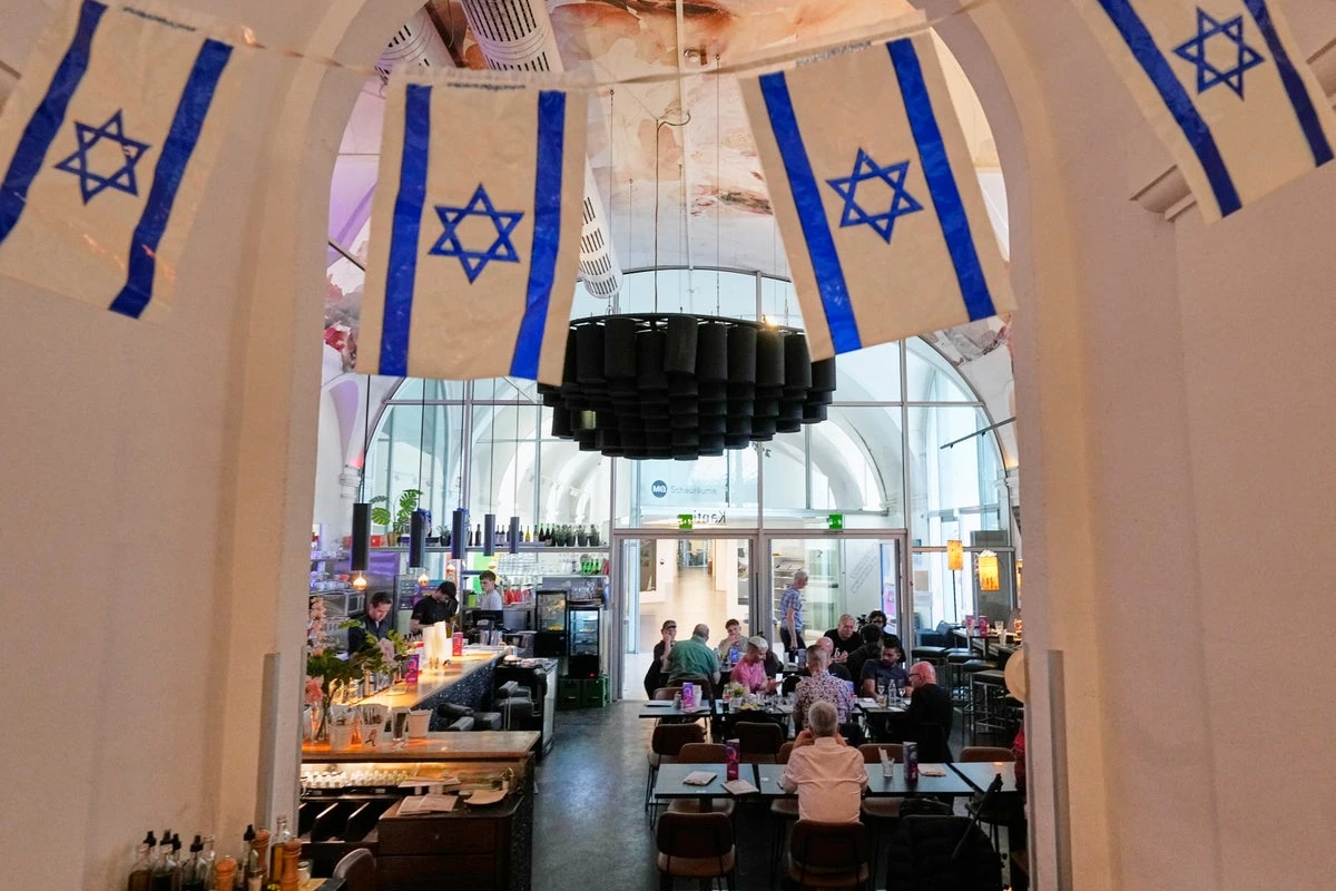 Vienna cafe becomes microcosm in tension around Israel’s Eurovision