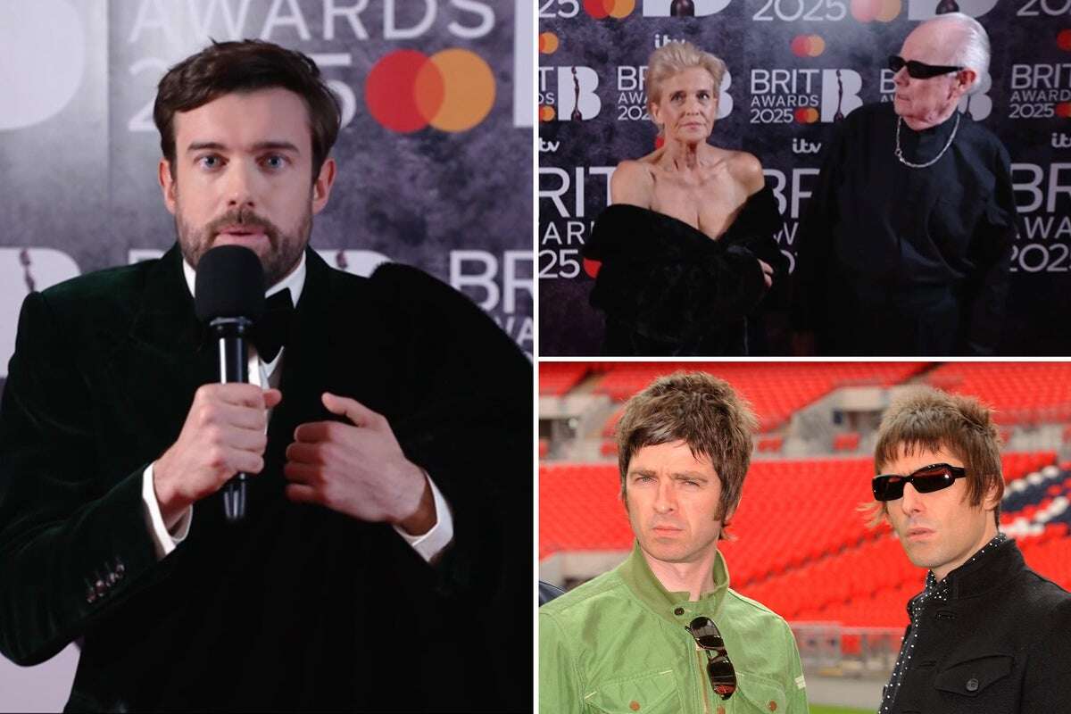 Jack Whitehall begins Brit Awards 2025 with Oasis dig