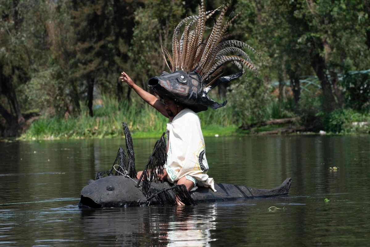 The desperate hunt for an endangered creature in Mexico’s canals