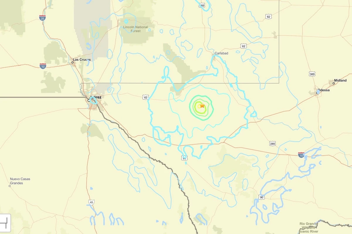 Strong 5.3 magnitude earthquake hits remote area of Texas