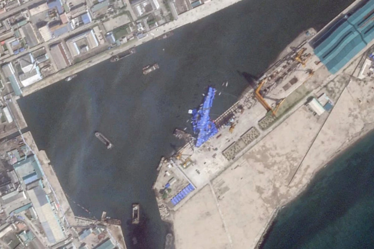 North Korea detains officials over botched launch of naval destroyer