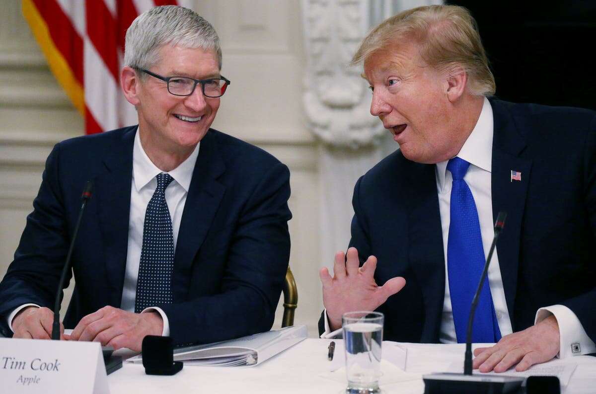 Apple CEO Tim Cook plans to donate $1 million to Trump’s inauguration