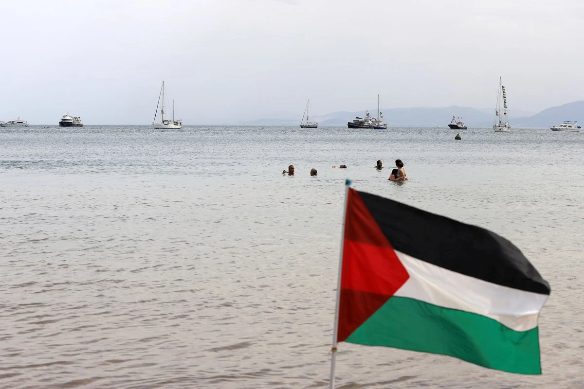 An activist flotilla on a mission to Gaza says it was attacked again in Tunisia