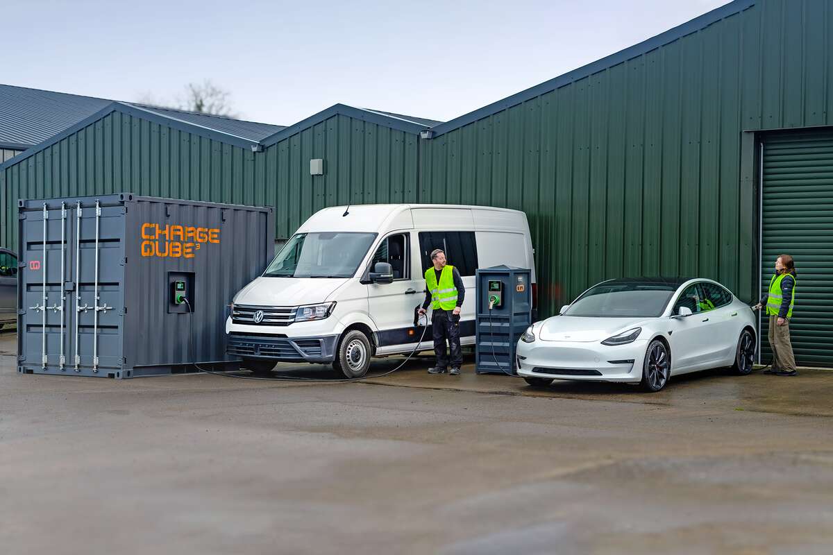 Container-based ‘portable’ EV chargers to boost UK’s charging network