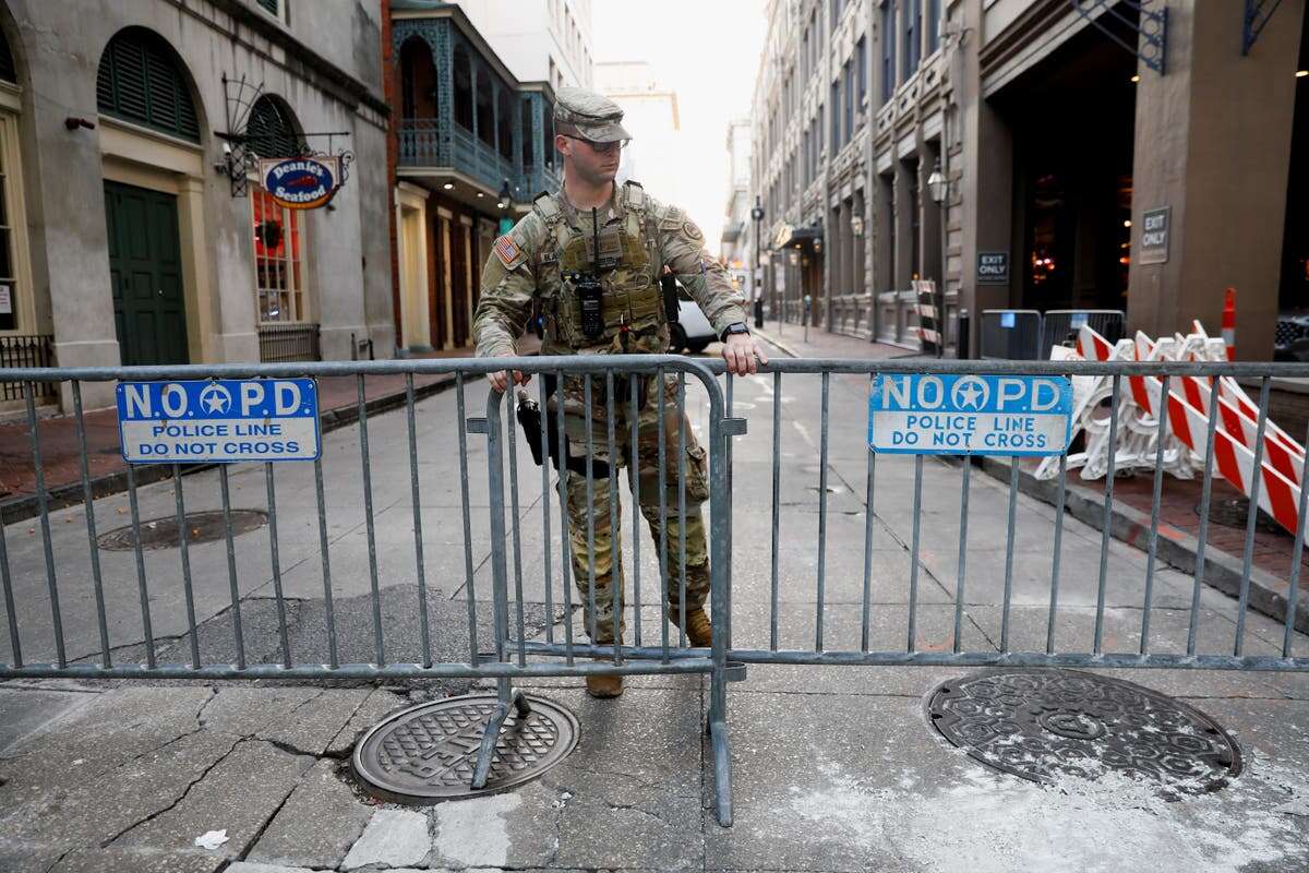 New Orleans was replacing barriers designed to protect street