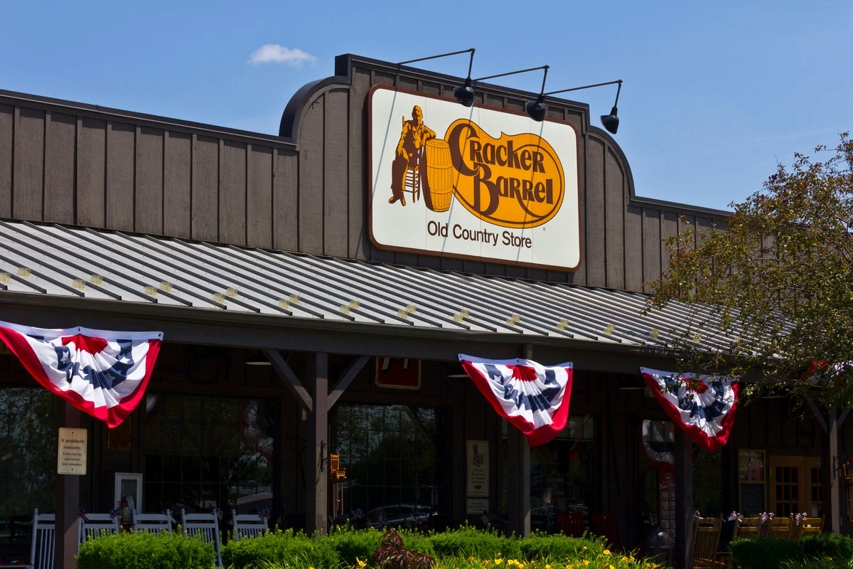 Cracker Barrel outrages conservatives with new logo