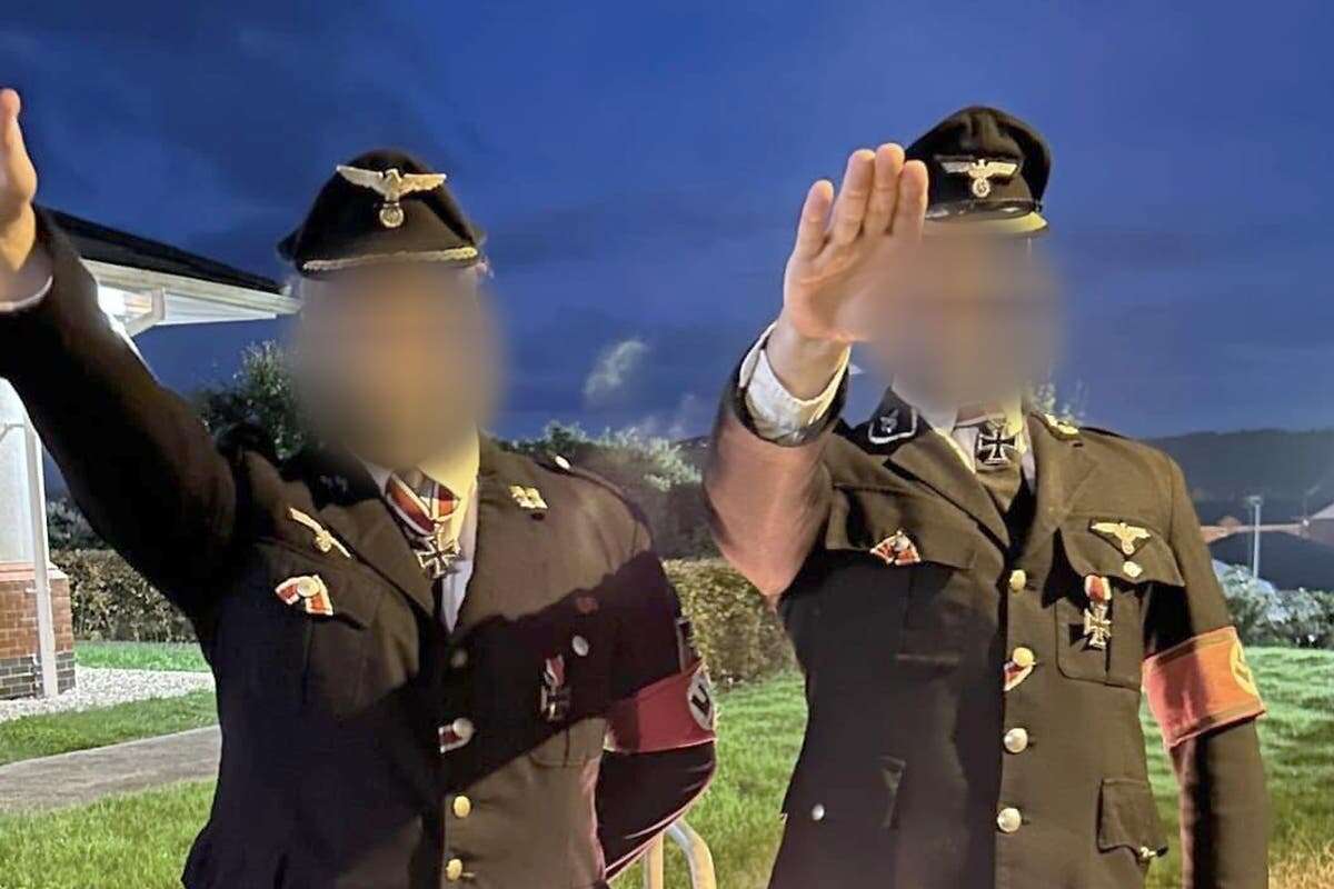 Army apology as two soldiers dress in Nazi uniforms for Halloween