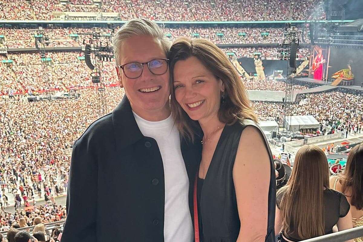 Keir Starmer’s wife attends two Taylor Swift concerts for free