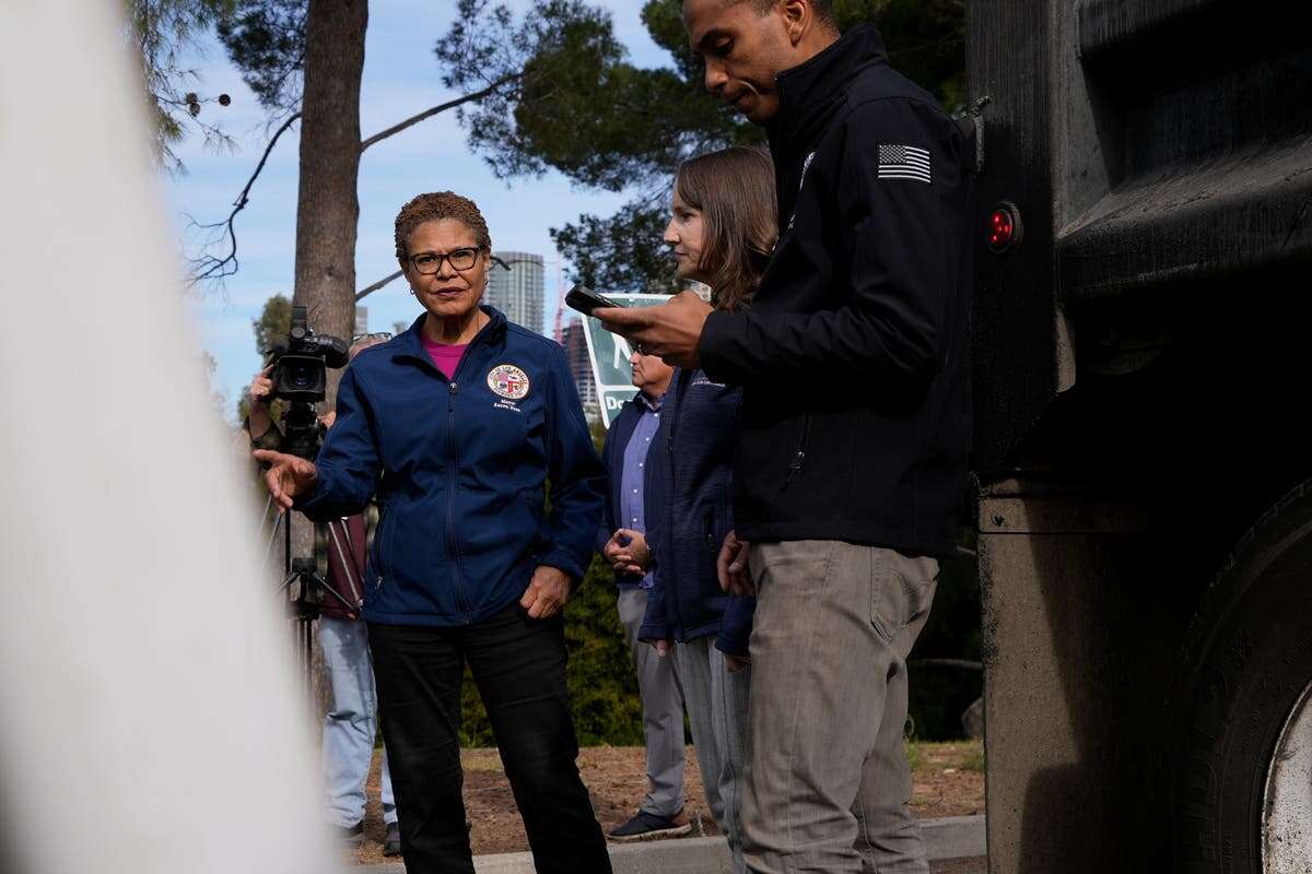 LA mayor Karen Bass says her brother lost home in the Palisades fire