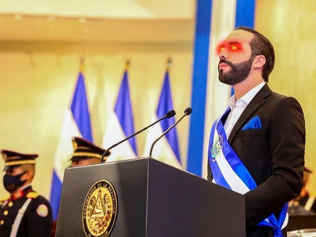 World leader adds bitcoin ‘laser eyes’ and declares BTC legal tender
