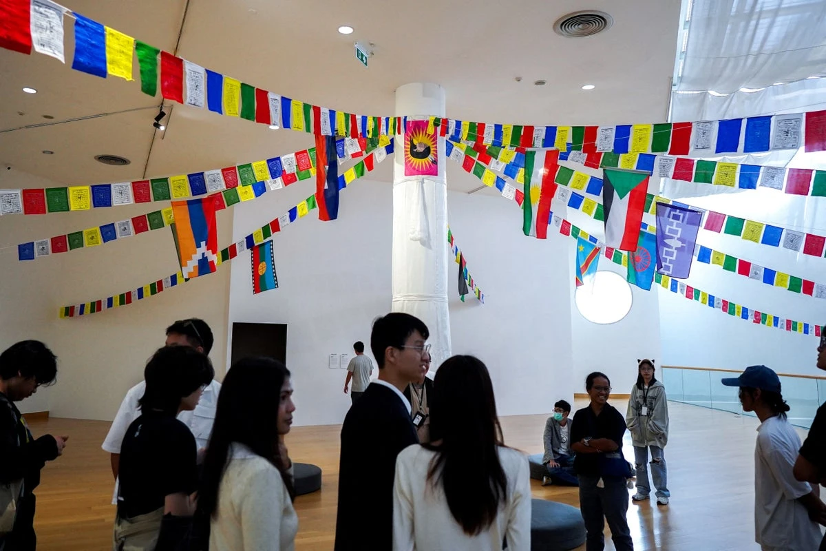 China censors Hong Kong and Uyghur art with black paint, blank screens
