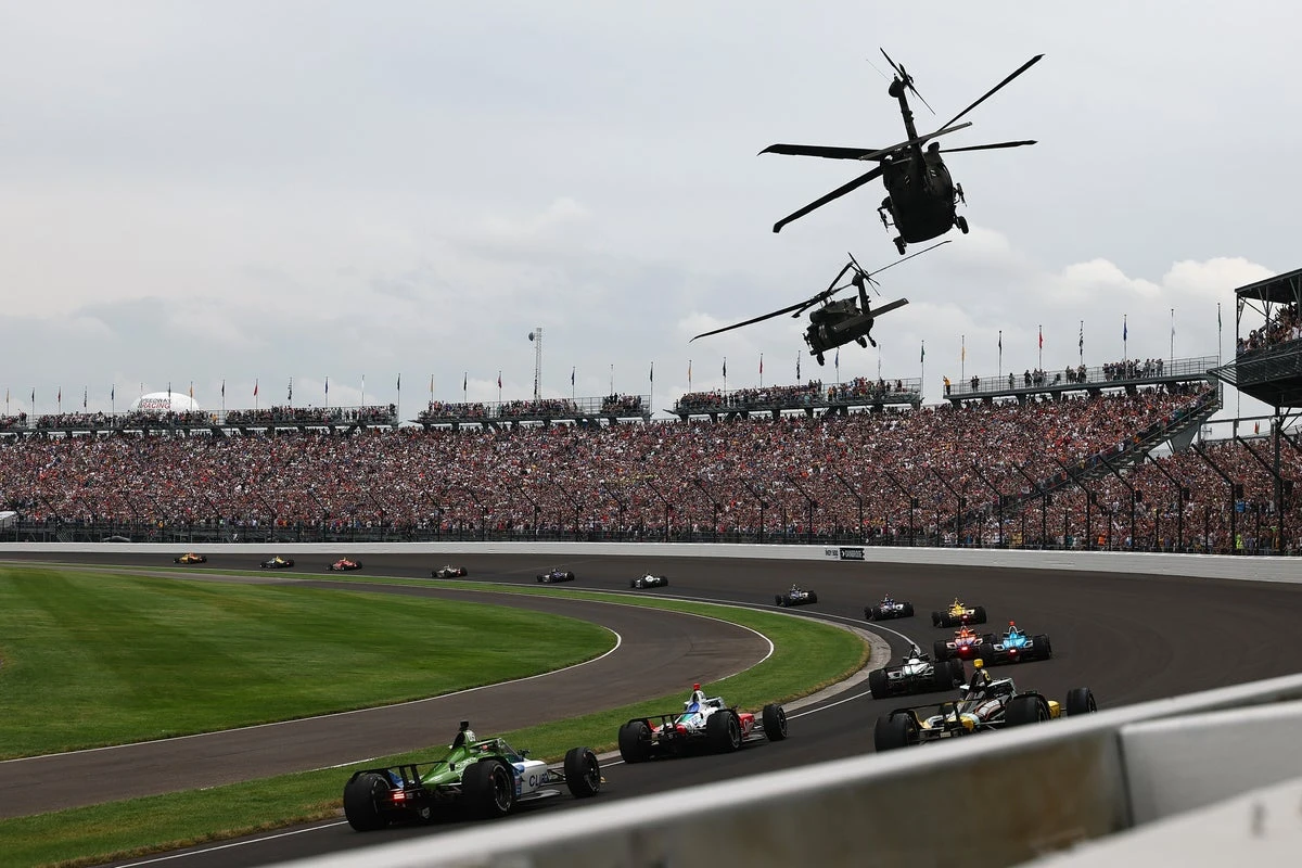 Newsom lambasts Hegseth for Army Blackhawk flyover at Indy 500