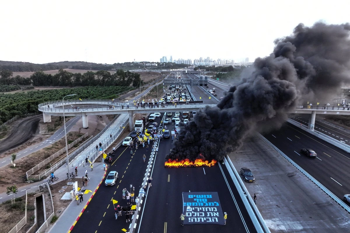 Israel faces global outrage and hostage protests after hospital strike