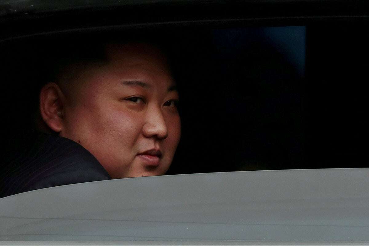 North Korea’s Kim makes rare visit to father’s tomb