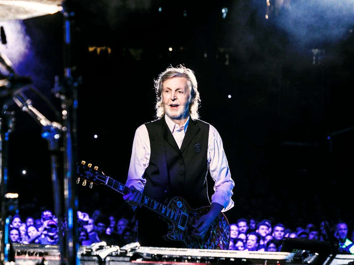 Got Back! Paul McCartney announces UK tour dates for 2024