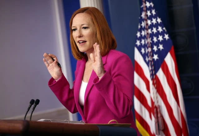 Biden critics on voting rights are fighting wrong opponent, says Psaki