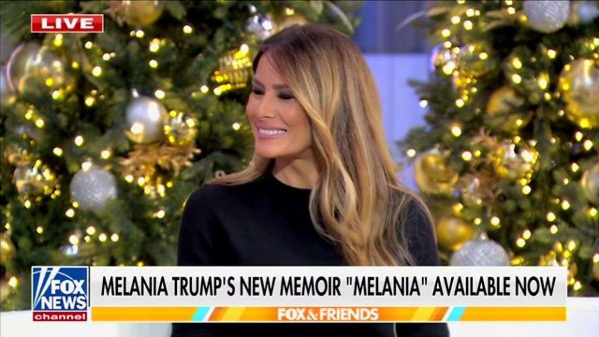 Melania admits that she doesn’t dance like Trump as she hawks jewelry