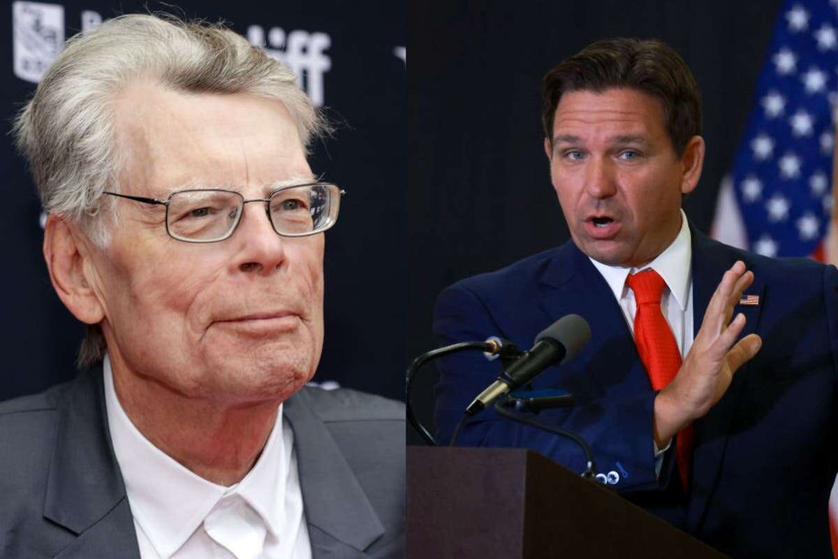 Stephen King slams ‘childish’ DeSantis for Hurricane Milton response