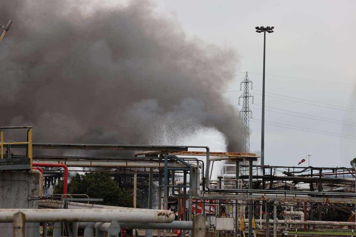 Two dead and nine injured after explosion at fuel depot in Florence