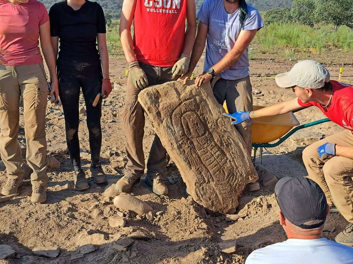 Ancient stone slab unearthed in Spain upends gender stereotypes