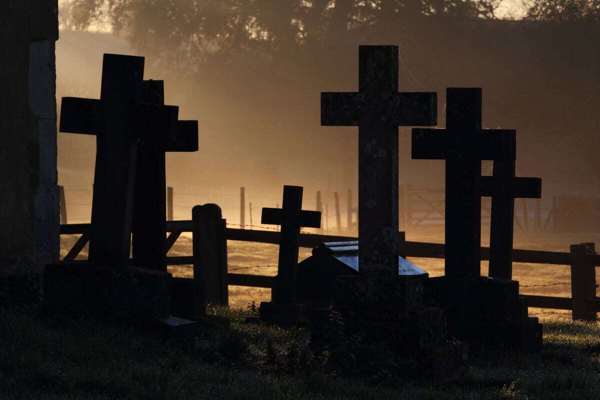 Police investigate as mysterious QR-codes appear on 1,000 graves