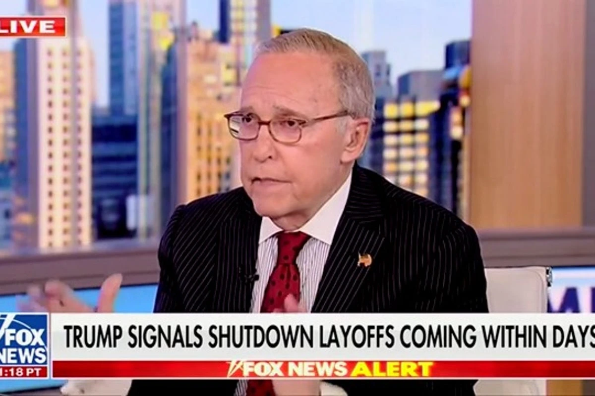 Kudlow: Shutdown is ‘opportunity’ for Trump to fire 500,000 workers