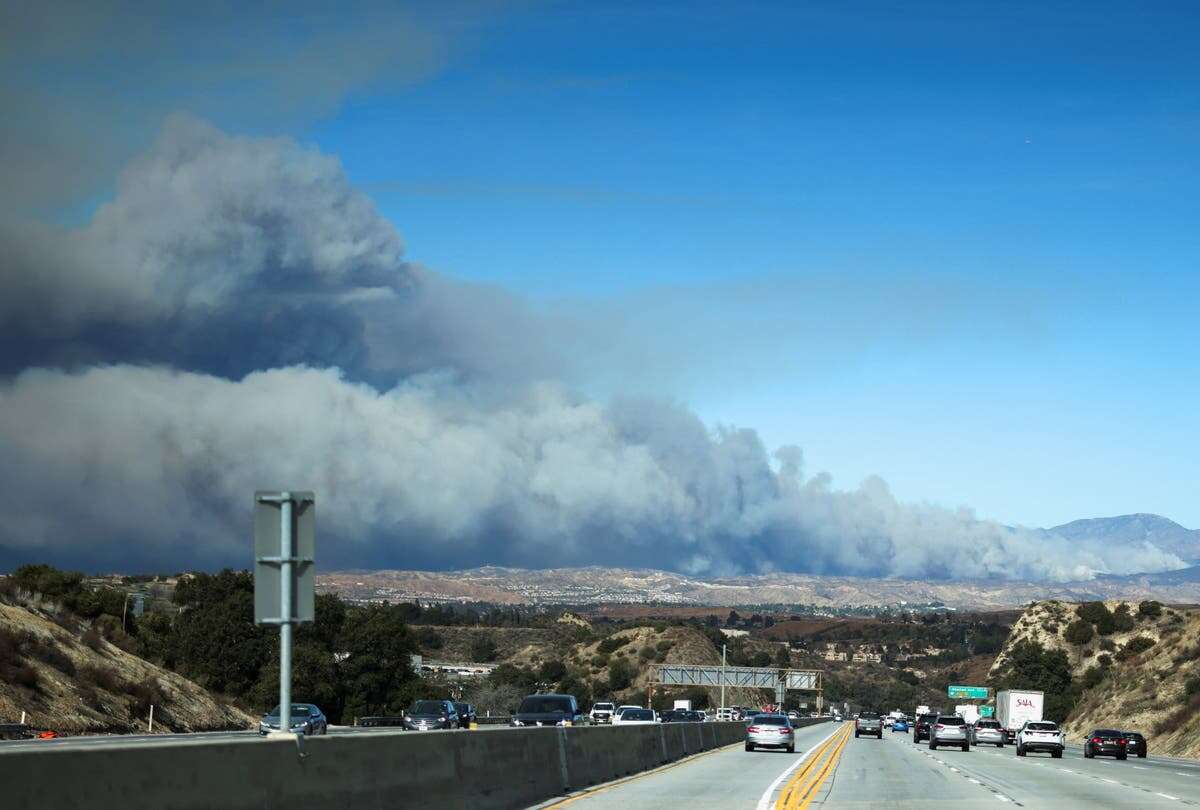 Hughes fire in Los Angeles prompts mandatory evacuations