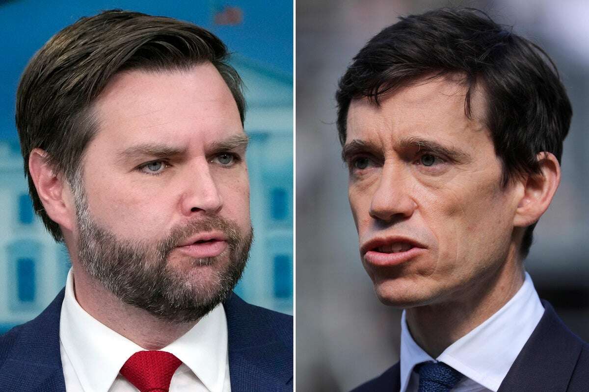 Rory Stewart’s wife’s charity loses $1m in USAID after JD Vance clash