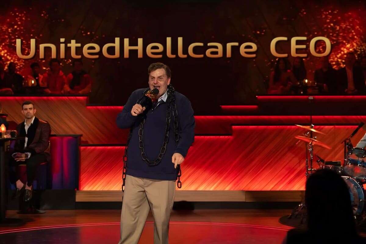 Comedian plays UnitedHealthcare CEO on Netflix weeks after murder