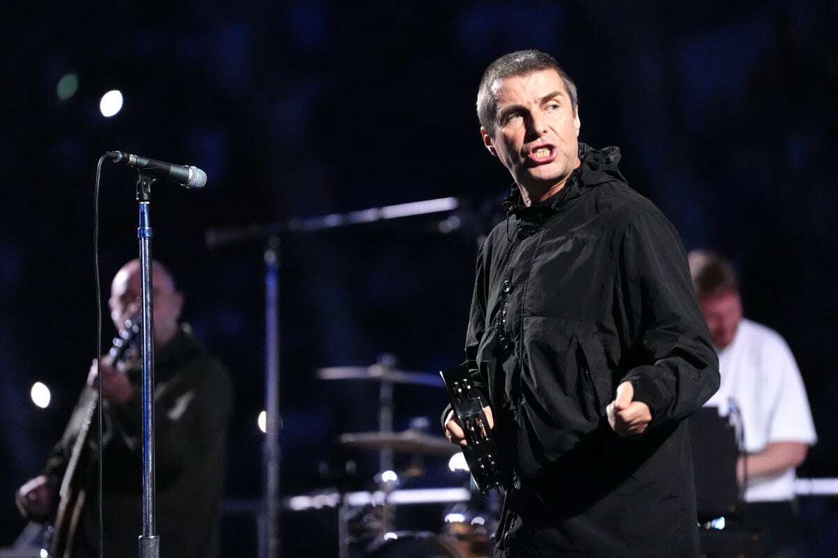 Liam Gallagher reacts to fans questioning him about Ticketmaster