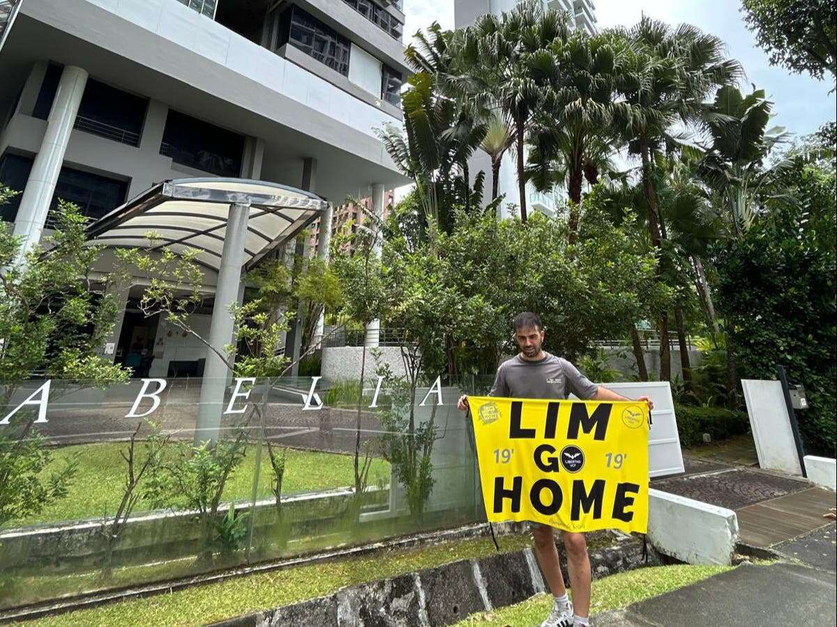 Valencia fans on honeymoon in Singapore held for protest against owner