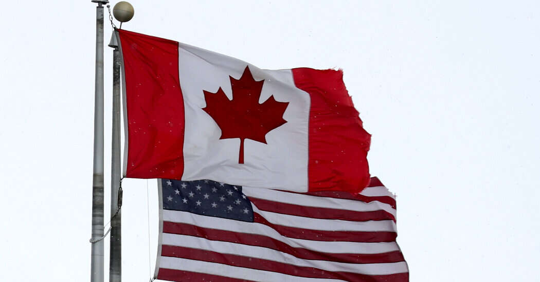 U.S. Said to Tell Canada That It Will Enforce a Visitor Registration Law